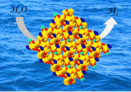 Graphical abstract: A post synthetically modified metal–organic framework as an efficient hydrogen evolution reaction catalyst in all pH conditions
