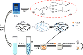 Graphical abstract: Preparation of P(AM-co-MA) composite hydrogels by frontal polymerization and its performance study