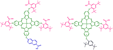 Graphical abstract: Effects of anchoring and spacer groups of asymmetric zinc phthalocyanines on the photovoltaic performance of dye-sensitized solar cells