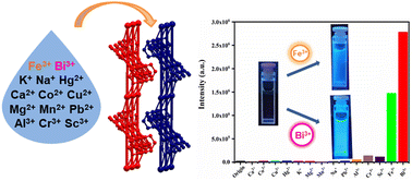Graphical abstract: A new-AIE-ligand-based metal–organic framework “turn-on” sensor with extremely high sensitivity