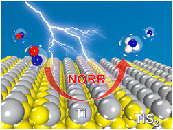 Graphical abstract: Electrocatalytic NO reduction to NH3 over TiS2 nanosheets