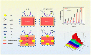 Graphical abstract: Au-modified α-Fe2O3 nanoparticles for ultrasensitive isopropanol detection