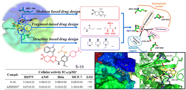 Graphical abstract: Anti-cancer effects of bis-oxidized thiopyran derivatives on non-small cell lung cancer: rational design, synthesis, and activity evaluation