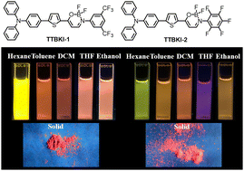 Graphical abstract: Triphenylamine-based N,O-bidentate BF2 complexes: synthesis and photophysical properties