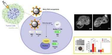 Graphical abstract: Redox double-switch cancer theranostics through Pt(iv) functionalised manganese dioxide nanostructures