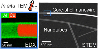 Graphical abstract: From metal nanowires to ultrathin crystalline ALD nanotubes: process development and mechanism revealed by in situ TEM heating experiments