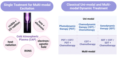 Graphical abstract: A review on reactive oxygen species (ROS)-inducing nanoparticles activated by uni- or multi-modal dynamic treatment for oncotherapy