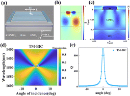 Graphical abstract: The electro-optic spatial light modulator of lithium niobate metasurface based on plasmonic quasi-bound states in the continuum