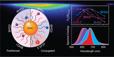 Graphical abstract: Spectrotemporal characterization of photoluminescent silicon nanocrystals and their energy transfer to dyes