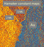 Graphical abstract: Fast and high-resolution mapping of van der Waals forces of 2D materials interfaces with bimodal AFM