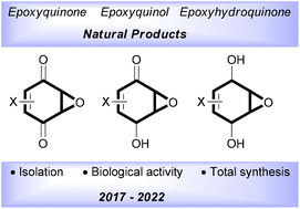 Graphical abstract: Natural epoxyquinoids: isolation, biological activity and synthesis. An update