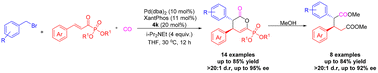 Graphical abstract: Asymmetric construction of phosphono dihydropyranones from α-ketophosphonates enabled by Pd/chiral isothiourea relay catalysis