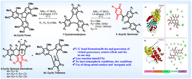 Graphical abstract: Brønsted acid- and Ni(ii)-catalyzed C–H oxidation/rearrangement of cyclotriveratrylenes (CTVs) to cyclic and acyclic quinones as potential anti-cancer agents