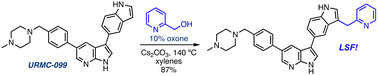 Graphical abstract: C3-Functionalization of indoles with α-heteroaryl-substituted methyl alcohols