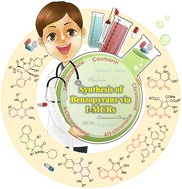 Graphical abstract: Isocyanide-based multicomponent reactions for the synthesis of benzopyran derivatives with biological scaffolds