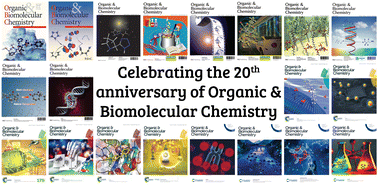 Graphical abstract: Celebrating the 20th anniversary of Organic & Biomolecular Chemistry