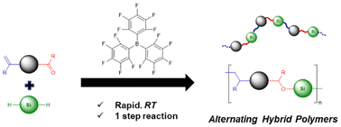 Graphical abstract: Metal-free synthesis of alternating silylether–carbosilane copolymers using unsaturated ketones