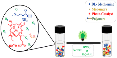 Graphical abstract: Reversible breakage of the C–S bond: function of dl-methionine in PET-RDRP catalyzed by zinc protoporphyrin