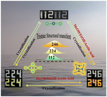 Graphical abstract: Reversible tri-state structural transitions of hybrid copper(i) bromides toward tunable multiple emissions