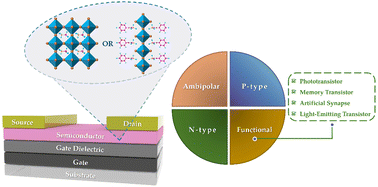 Graphical abstract: Organic–inorganic hybrid perovskite materials and their application in transistors
