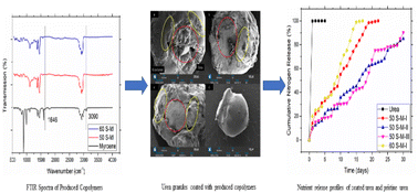 Graphical abstract: Synthesis and performance evaluation of slow-release fertilizers produced from inverse vulcanized copolymers obtained from industrial waste