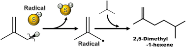 Graphical abstract: Synthesis of 2,5-dimethylhexene by isobutene dimerization with H2S co-feeding