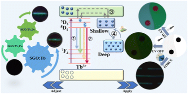 Graphical abstract: Controlled mechano-luminescence properties of SrGa2O4:Tb3+ co-doping with Dy3+ and Eu3+ ions