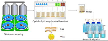 Graphical abstract: A comparative study on polyaluminum chloride (PACl) and Moringa oleifera (MO) chemically enhanced primary treatment (CEPT) in enhanced biogas production: anaerobic digestion performance and the Gompertz model