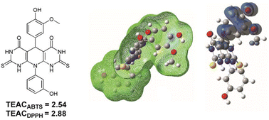 Graphical abstract: Investigation of the radical scavenging potential of vanillin-based pyrido-dipyrimidines: experimental and in silico approach