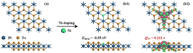 Graphical abstract: Adsorption and sensing mechanisms of Ni-doped PtTe2 monolayer upon NO2 and O3 in air-insulated switchgears