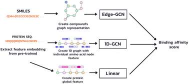 Graphical abstract: iEdgeDTA: integrated edge information and 1D graph convolutional neural networks for binding affinity prediction
