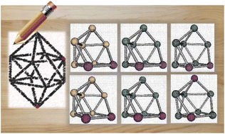 Graphical abstract: Exploration of the potential energy surface in mixed Zintl clusters applying an automatic Johnson polyhedra generator: the case of arachno E6M24− (E = Si, Ge, Sn; M = Sb, Bi)