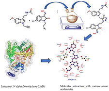 Graphical abstract: Design, synthesis, molecular docking and DFT studies on novel melatonin and isatin based azole derivatives