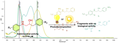 Graphical abstract: Photodegradable antimicrobial agents: towards structure optimization