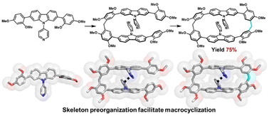 Graphical abstract: Efficient macrocyclization facilitated by skeleton preorganization