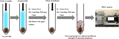 Graphical abstract: Surfactant modified coconut husk fiber as a green alternative sorbent for micro-solid phase extraction of triazole fungicides at trace level in environmental water, soybean milk, fruit juice and alcoholic beverage samples