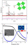 Graphical abstract: Investigation of conduction mechanisms and permittivity–conductivity correlation in a Gd-based perovskite structure