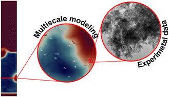 Graphical abstract: A combined experimental and multiscale modeling approach for the investigation of lab-scale fluidized bed reactors