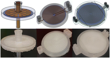 Graphical abstract: 3D printed filtration and separation devices with integrated membranes and no post-printing assembly