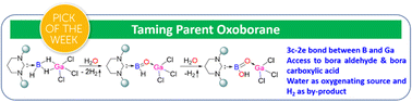 Graphical abstract: Taming the parent oxoborane