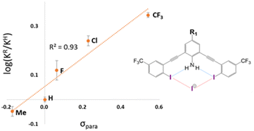 Graphical abstract: The interplay between hydrogen and halogen bonding: substituent effects and their role in the hydrogen bond enhanced halogen bond