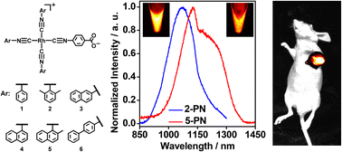 Graphical abstract: Synthesis, supramolecular aggregation, and NIR-II phosphorescence of isocyanorhodium(i) zwitterions