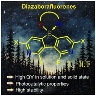 Graphical abstract: Highly electron-deficient 3,6-diaza-9-borafluorene scaffolds for the construction of luminescent chelate complexes