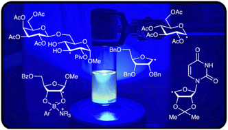 Graphical abstract: Transformations of carbohydrate derivatives enabled by photocatalysis and visible light photochemistry