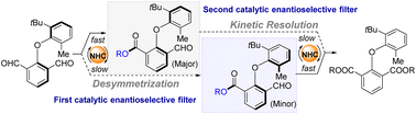 Graphical abstract: Synthesis of axially chiral diaryl ethers via NHC-catalyzed atroposelective esterification