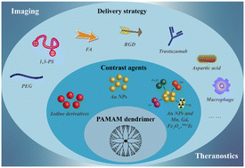 Graphical abstract: Recent advances in PAMAM dendrimer-based CT contrast agents for molecular imaging and theranostics of cancer