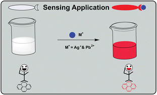 Graphical abstract: Recent developments in pyrene-based fluorescence recognition and imaging of Ag+ and Pb2+ ions: Synthesis, applications and challenges