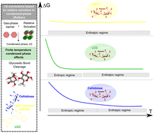 Graphical abstract: Does the presence of lignin affect the pyrolytic decomposition of cellulose? A condensed phase computational investigation