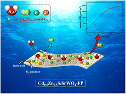 Graphical abstract: Facile fabrication of a flexible and shape-adaptive Cd0.5Zn0.5S-based photocatalytic system and its photocatalytic activity for hydrogen evolution from water