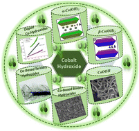 Graphical abstract: Exploring the potential of cobalt hydroxide and its derivatives as a cost-effective and abundant alternative to noble metal electrocatalysts in oxygen evolution reactions: a review